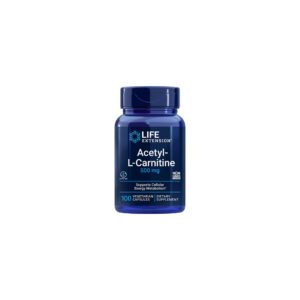 Acetyl-L-Carnitine, 500MG, 100 Veg Capsules