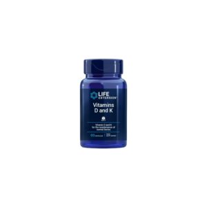 Vitamins D (3000IU) & K (MK-7), 60 Capsules