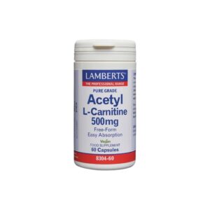 Acetyl L-Carnitine, 500mg, 60 Capsules