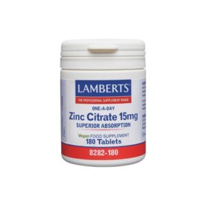 Zinc Citrate 15MG, 180 Tablets